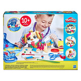 Play-Doh Care N' Carry Vet Playset, With Compound Cans, Non-Toxic, 10 oz, 5-pc, Ages 3+