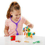 Play-Doh Care N' Carry Vet Playset, With Compound Cans, Non-Toxic, 10 oz, 5-pc, Ages 3+
