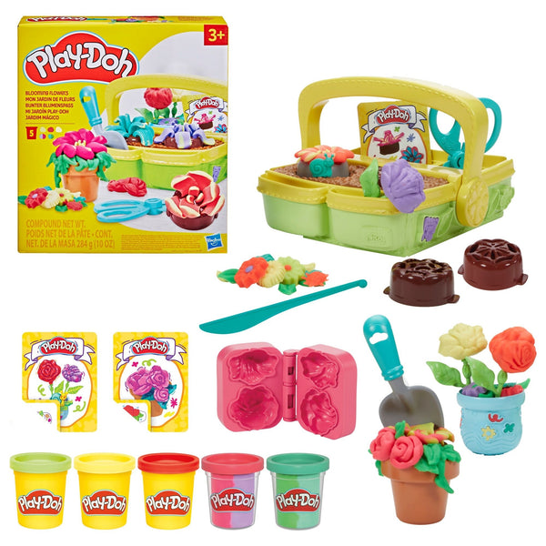 Play-Doh Toy Flower Garden Playset for Sensory Play A7