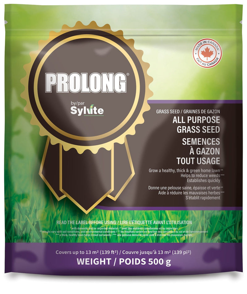 Prolong All Purpose Grass Seed, Covers 139 sq. ft., 500-g B5