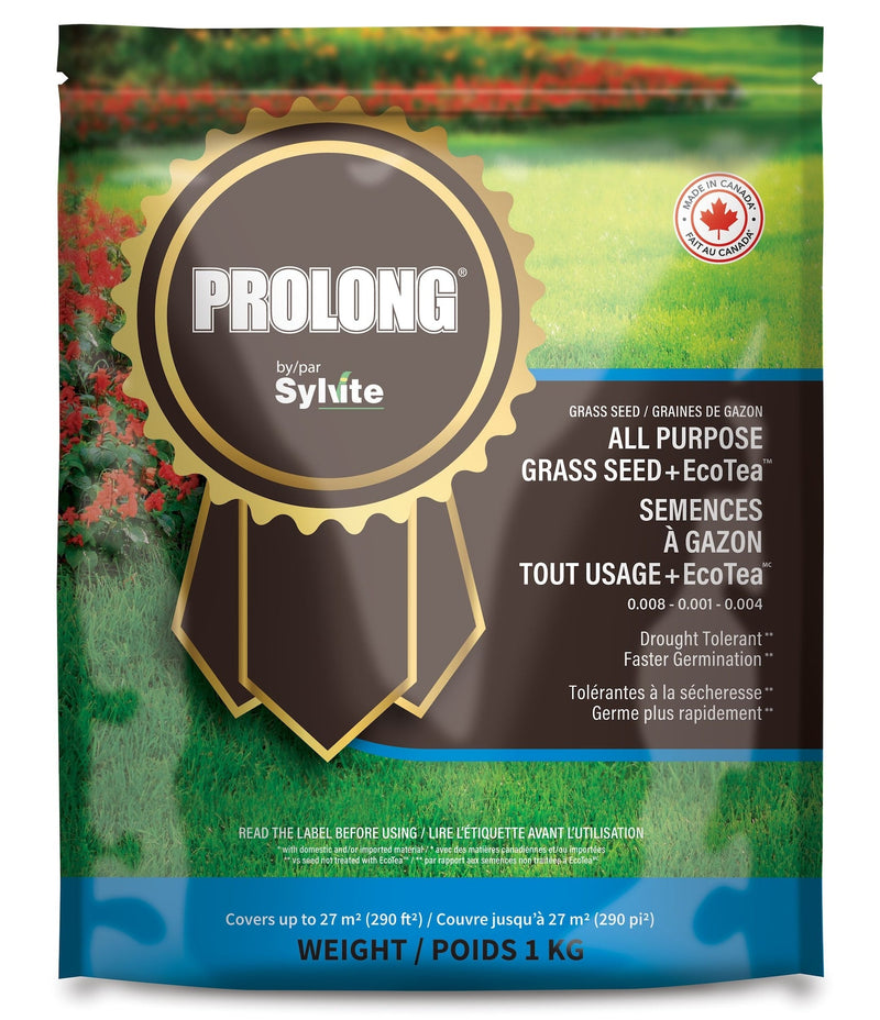 Prolong Grass Seed with EcoTea Biostimulant, 1kg E6