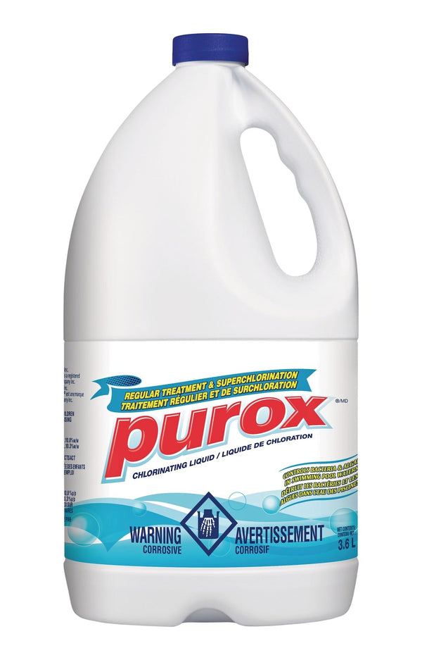 Purox Liquid Pool Chlorine, 3.6-L X9