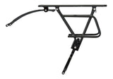 Raleigh Adjustable Rear Bike Rack, Lightweight, Aluminum, Black