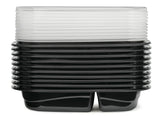 Rubbermaid TakeAlongs Meal Prep Plastic Food Storage Containers with Lids, 887 mL (3.7 Cup), 10 Count