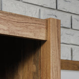 Sauder Cannery Bridge 3-Door Bookcase/Bookshelf Storage Cabinet, Sindoori Mango Finish
