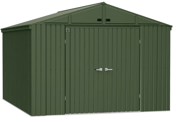 Scotts 10x14-ft Green Corrosion-Resistant Lawn Care Storage Shed D8