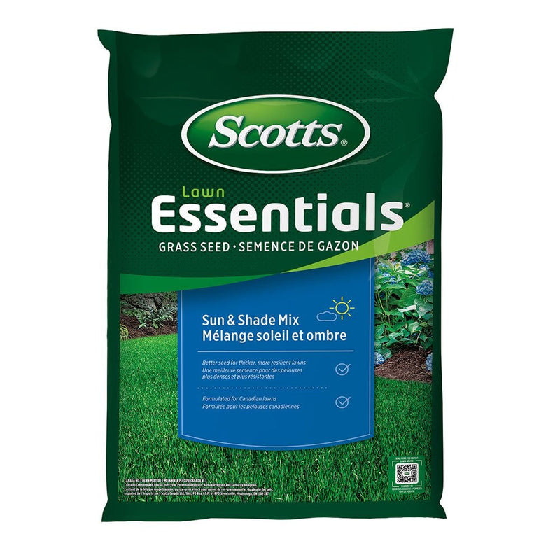 Scotts Lawn Essentials Sun & Shade Grass Seed Mix, Weed-Free, 5-kg W3