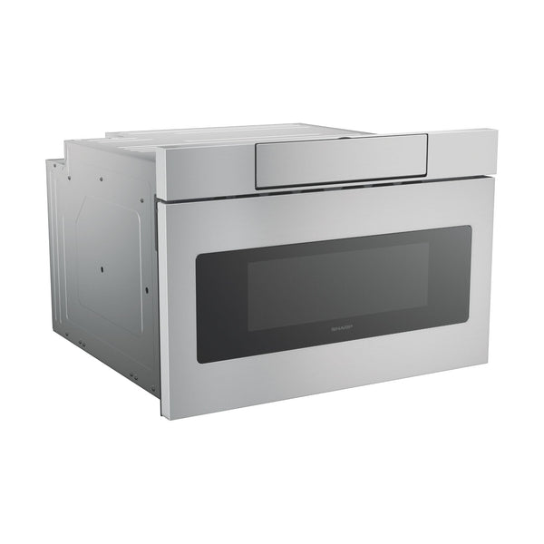 Sharp Built-In Microwave Drawer Oven with Hidden Controls, 24-in L4