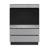 Sharp Under the Counter Microwave Drawer and Oven Pedestal, 24-in