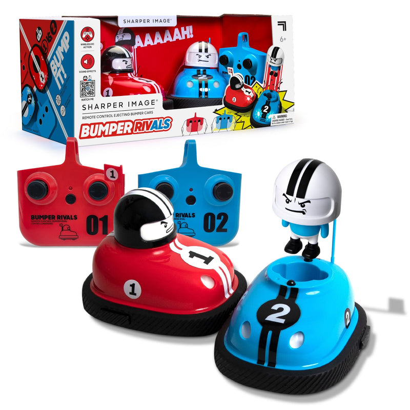 Sharper Image Road Rage Speed Bumper Remote Controlled Car Toy, 2-pk M4