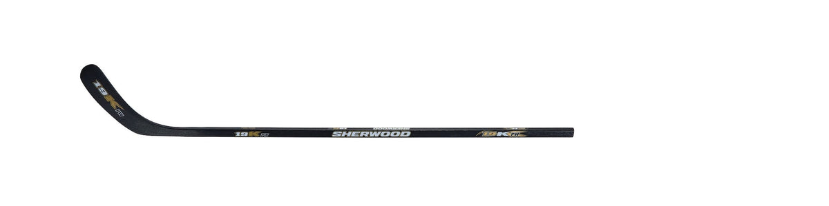 Sherwood 19K Wood Hockey Stick, Youth, 43 Flex