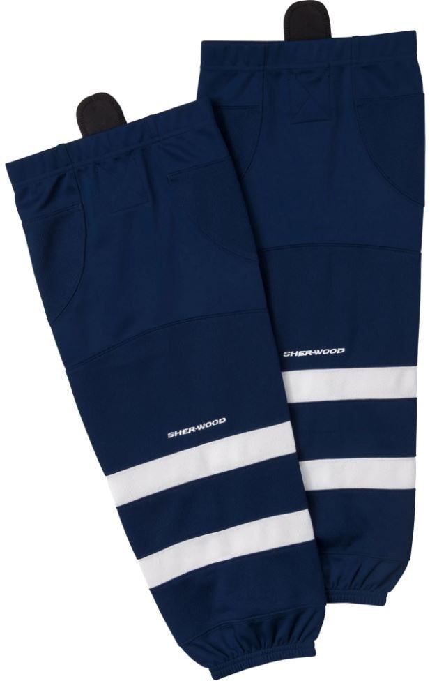 Sherwood NHL Performance Hockey Socks, Toronto Maple Leafs, Blue/White, Assorted Size