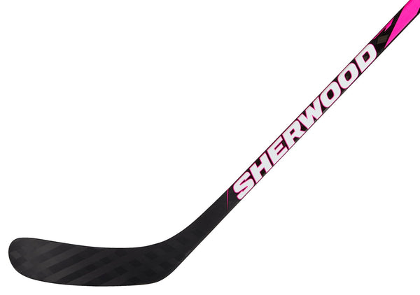Sherwood Playrite 2 Composite Hockey Stick, Junior, 35/30 Flex, Pink L0