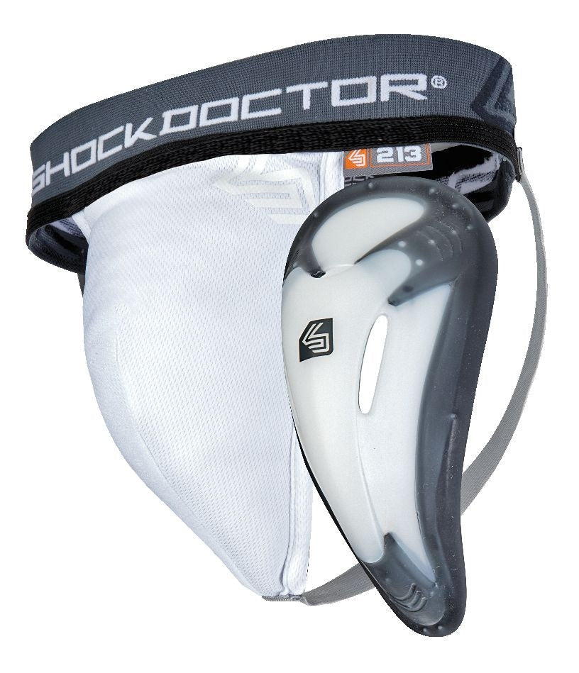 Shock Doctor Hockey Support Protective Jock Cup, Mens, Senior, Assorted Sizes