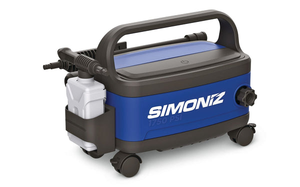 SIMONIZ 1750 PSI 1.8 GPM Wheeled Electric Pressure Washer with Foam Blaster S4