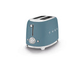 SMEG Compact 2-Slice Traditional Toaster, Storm Blue