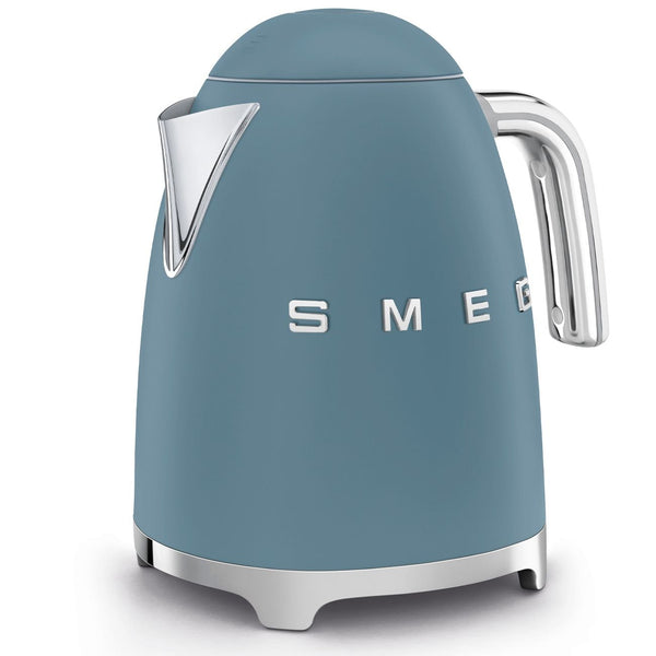 SMEG Cordless Kettle with Auto Shut Off, Matte Storm Blue, 1.7L O4