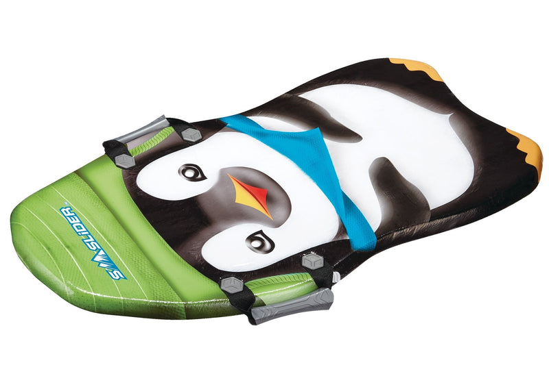 Snow Slider Kids' 1-Person Lightweight Foam Winter Snow Sled/Toboggan with Handles, Assorted B0