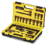 Stanley Professional Grade Black Chrome Socket Set, 70-pc, SAE/Metric