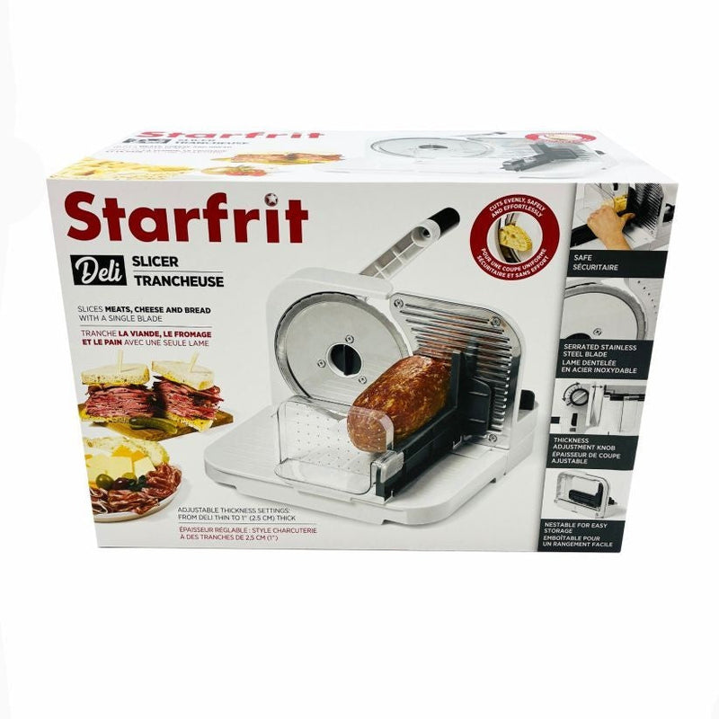 Starfrit Manual Deli Slicer with Stainless Steel Blade D7