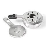 Starfrit Stainless Steel Fondue Burner Set, One-Size, Adjustable, 4-pc