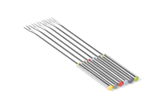 Starfrit Stainless Steel Fondue Fork Set, Dishwasher Safe, One Size, 6-pc Q3
