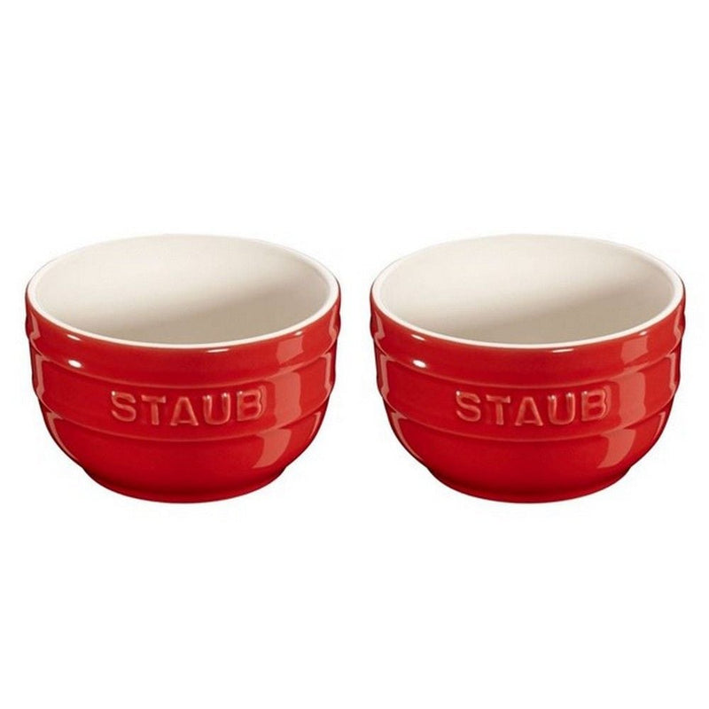 Staub 2piece Ramekin Set - Cherry V2