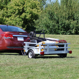Stirling 4x4-ft Rail Side Galvalume Plus Stirling Kit Trailer