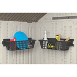 Suncast Resin Basket Shed Accessory with EZ Bolt, 2-pk