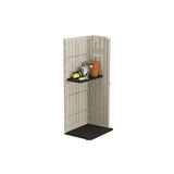 Suncast Vertical Resin Shed Shelf Kit, 30-lb Capacity