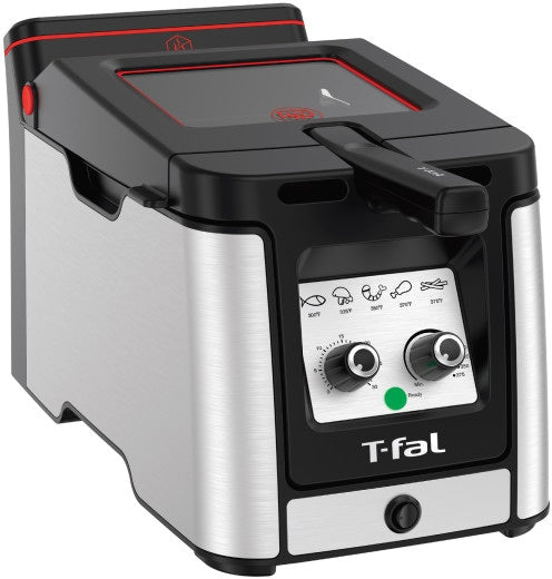 T-fal Odorless Deep Fryer, Stainless Steel, 3.5-L R9