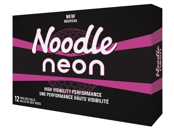 TaylorMade Noodle Neon Golf Balls, Pink, 12-pk A9