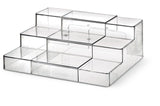 The Home Edit by iDESIGN Clear 3-Tier Expandable Organizing Storage Shelf