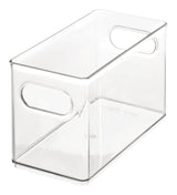 The Home Edit x iDESIGN Clear Plastic Narrow Stacking Pantry Bin Storage Organizer