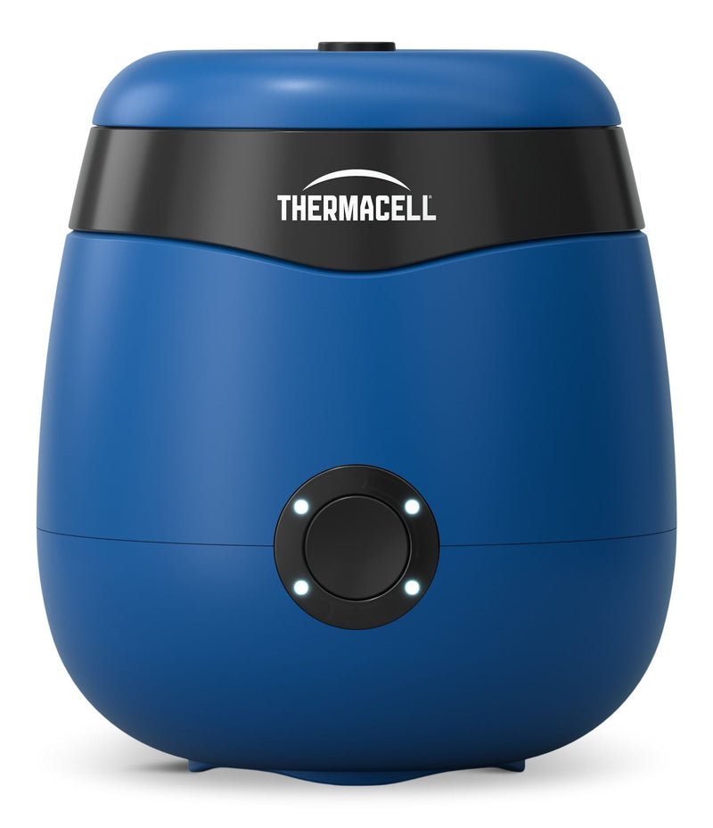 Thermacell E-ZoneGuard Patio Rechargeable Mosquito Repeller with 12-Hr Refill and 5.5-Hr Battery, Royal Blue F1
