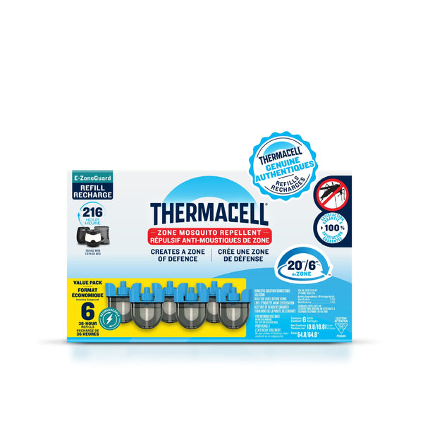 Thermacell Rechargeable 216 Hour Refill Bulk Pack, 6 36-Hour Refills A6