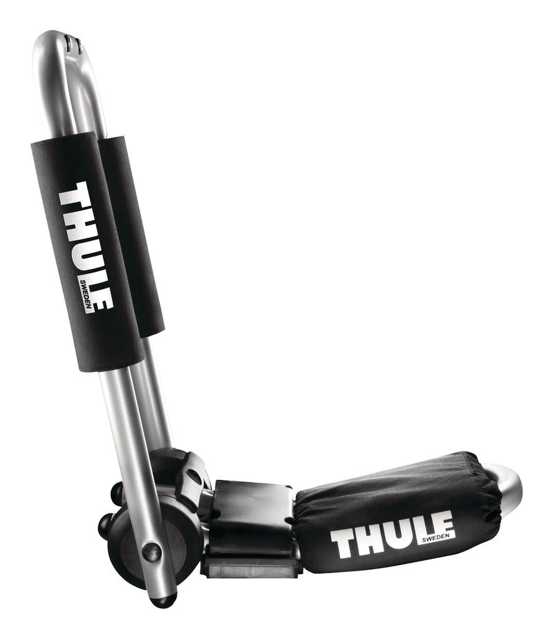 Thule 835 Hull-a-Port Pro Rooftop J-Stacker Roof Top Mount Kayak Rack, Adjustable, 34-in, 2-pc W4