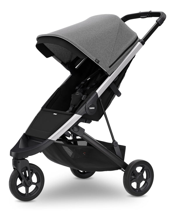 Thule Spring Lightweight Everyday Stroller, Grey Mélange Z3