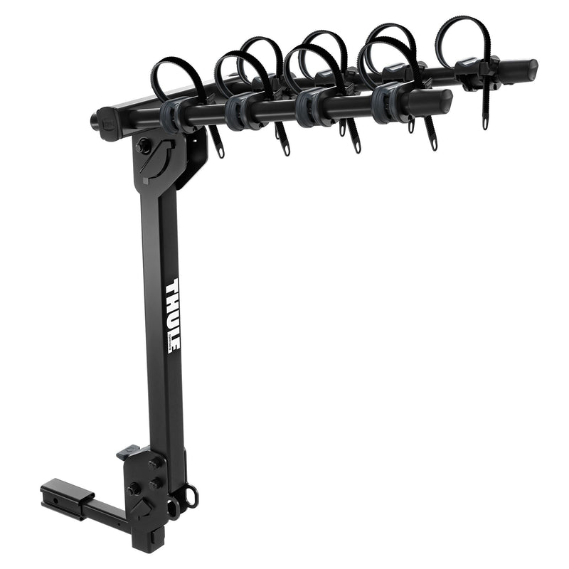 Thule Trailway 4-Bike Hitch Mount Bike Rack, Fits 1-1/4, 2-in Receiver, Black Y9