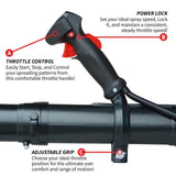 Tomahawk 4-Gallon Backpack Motorized Fertilizer/Ice Melter Spreader