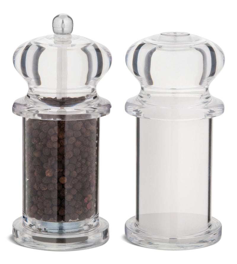 Trudeau Traditional Pepper Mill & Salt Shaker, 5.5-in Y5