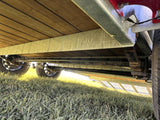 True North 83-in x 16-ft Tandem Axle Utility Trailer, Galvanized