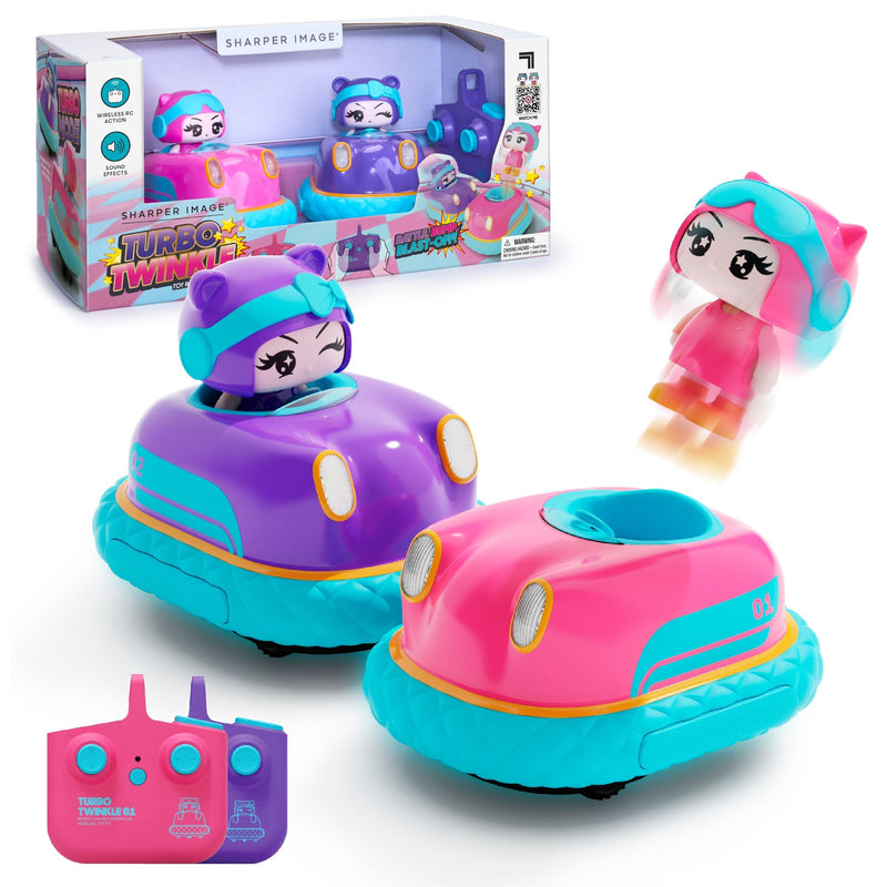 Turbo Twins Bumper Cars Pink N1