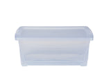 type A Clarity Transparent Storage Box with Lid, 15-L