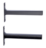 Type A Indoor Edge Bracket for 12-in Shelf Board, 2-pk