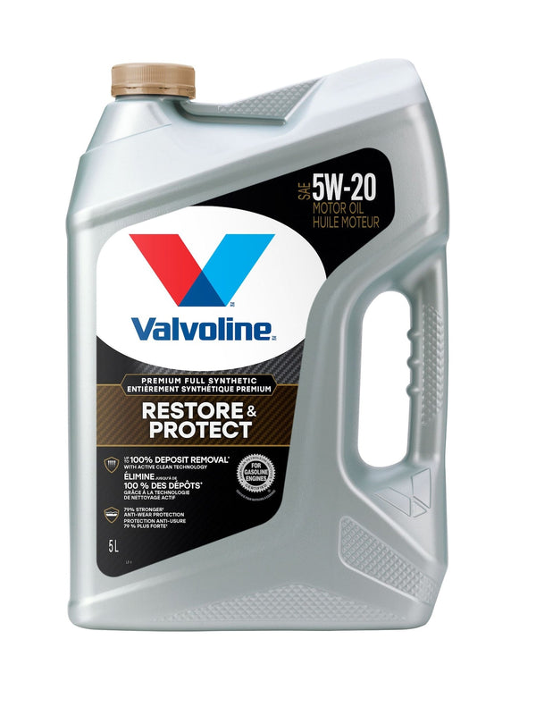 Valvoline Restore and Protect Synthetic Motor Oil, 5-L F7