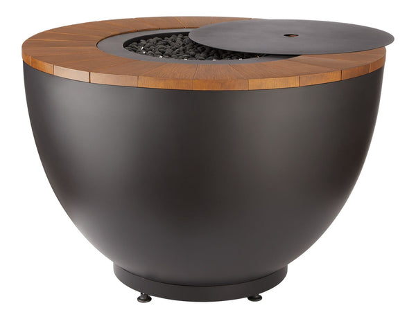 Vermont Castings Round Outdoor Gas Fire Table, 65,000 BTUs, 36-in T7