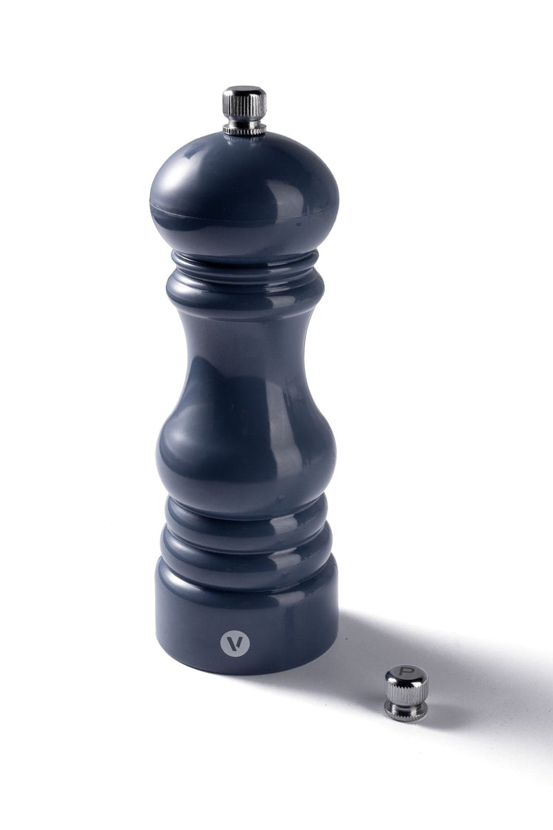 Vida By Paderno Classic Ceramic Pepper Mill, 17.5-cm, Blue A4