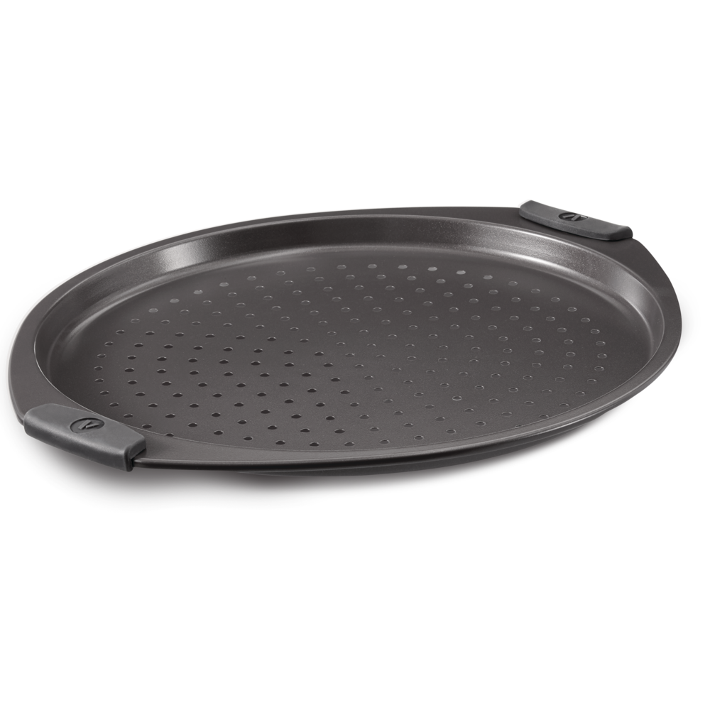 Vida by PADERNO Non-Stick Round Pizza Crisper Pan, 13.25-in