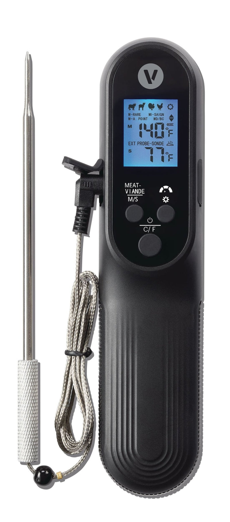 Vida by PADERNO Rechargeable Dual Cooking Thermometer L6